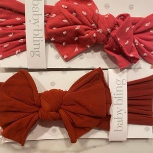 Baby bling bows bunde